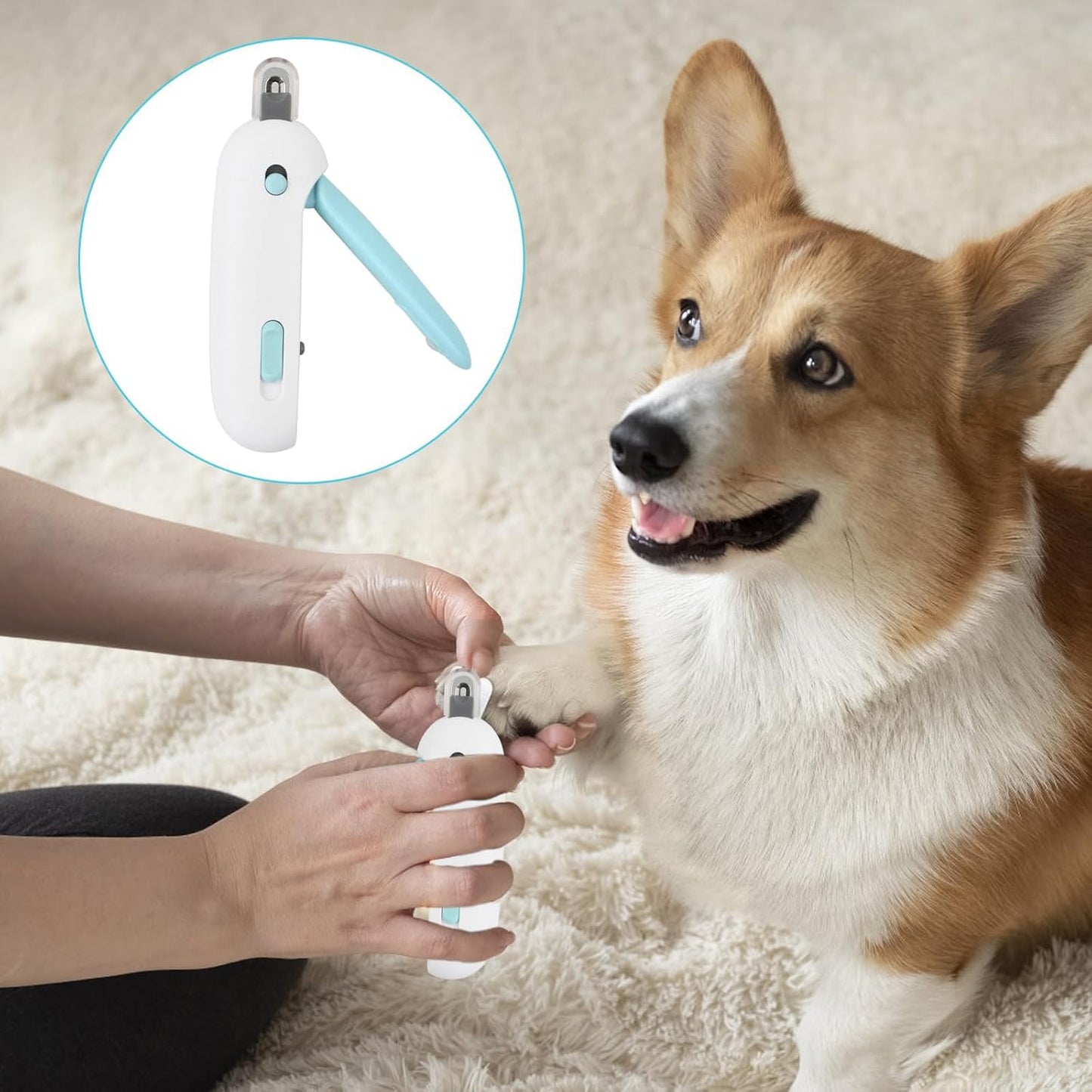 Adjustable Pet Nail Clippers with Safety Guard