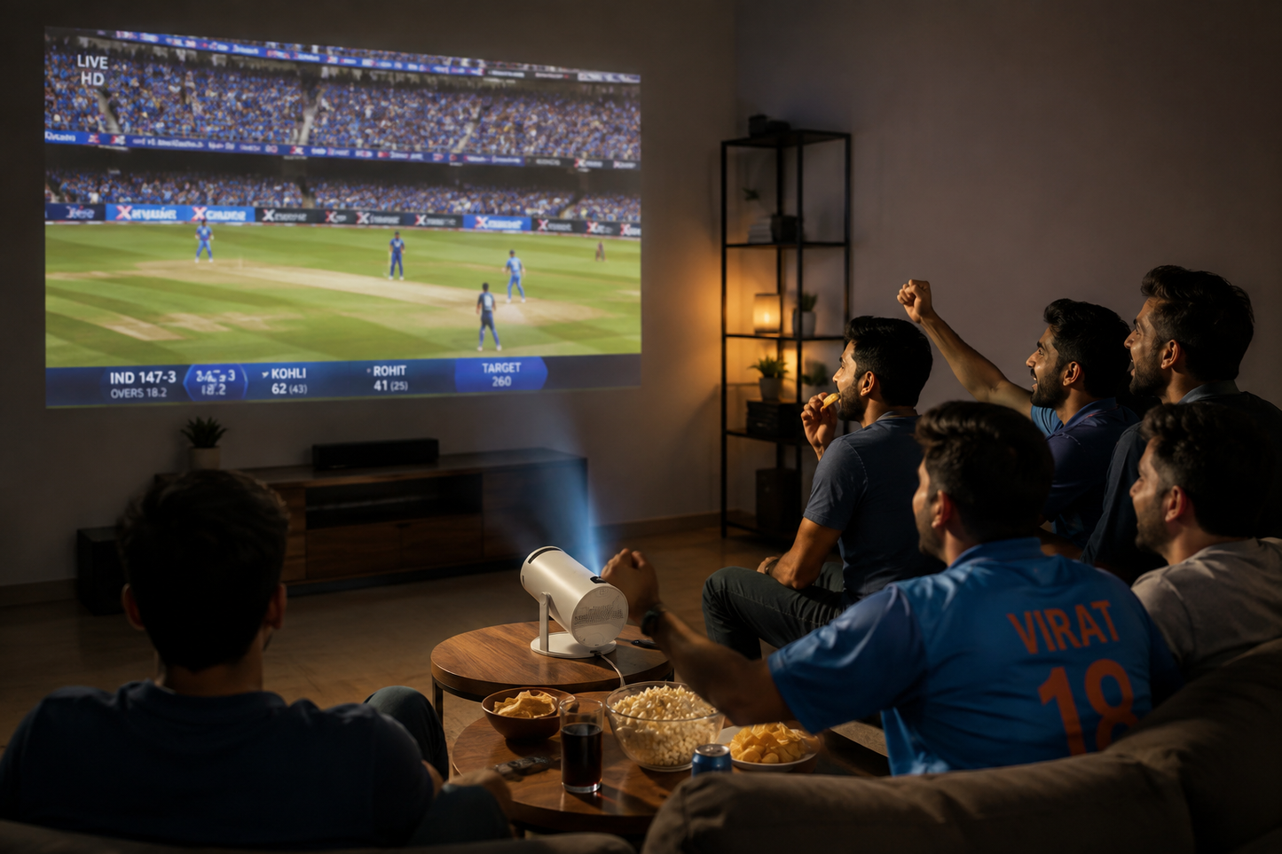 HY300 PRO Smart Projector — 4K Experience at Home