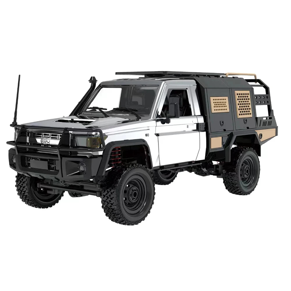 MN82S 1:12 LC79 Full Scale 2.4Ghz RC Truck Model Off-Road Climbing 4WD Remote Controller Assembly USB Cable 50M Range Adults Boy