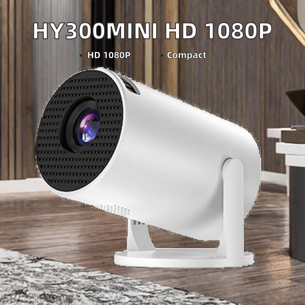 HY300 HD 1080P Wireless Projector LED Lamp Home Theater Screen