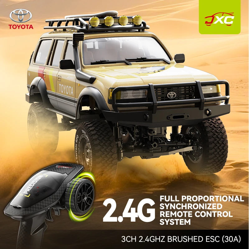 Factory Product 1:12 Land Cruiser Lc80 Rc Off Road Pickup Truck 4wd Rtr 2.4g Proportional Remote Control Car Usb Cable