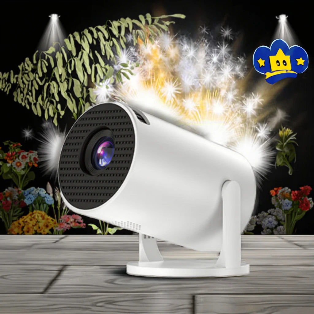HY300 HD 1080P Wireless Projector LED Lamp Home Theater Screen