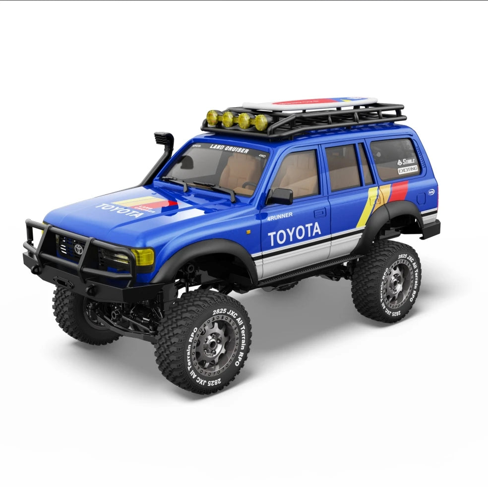 Factory Product 1:12 Land Cruiser Lc80 Rc Off Road Pickup Truck 4wd Rtr 2.4g Proportional Remote Control Car Usb Cable