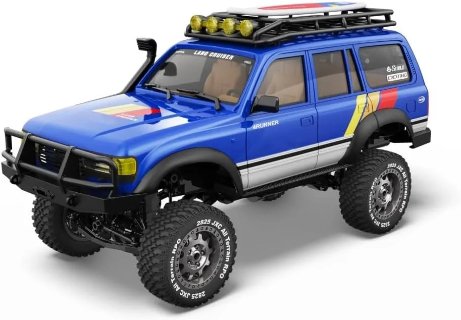 LC80 1/12 4WD RC Crawler Land Cruiser 2.4GHz 370 Motor RTR off Road Truck LED Lights Metal Shocks 3 Speed Expert USB Cable