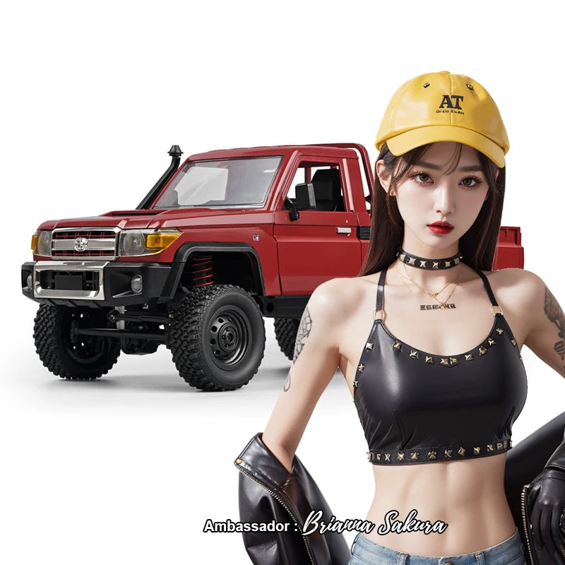 MN82 1/12 RC Car 4x4 2.4G Full Scale Off-Road Remote Control Truck Rock Crawler Climbing Vehicle RC Cars Toys for Gift