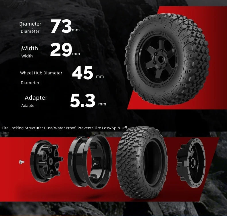 1/12 Hstar F150 Raptor RC Car  Hobby Grade 4wd Electric Remote Control  Off-Road Truck Model Pickup Toy  Boy Adult 2026 Hot Sale
