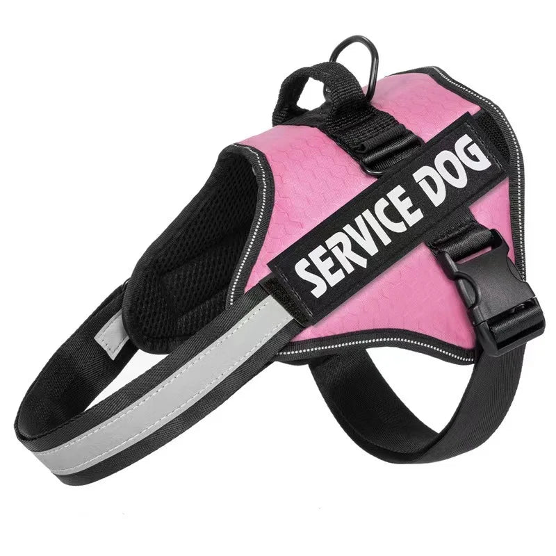 Chest Strap Dog Vest Harness Medium and Large Dog Border Collie Golden Hair Bucket Explosion proof Flushing Dog Harness