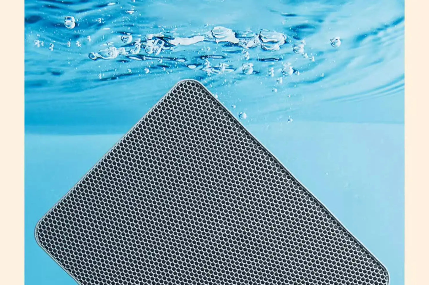 Waterproof Cat Litter Mat - Non-Slip 2-Layer